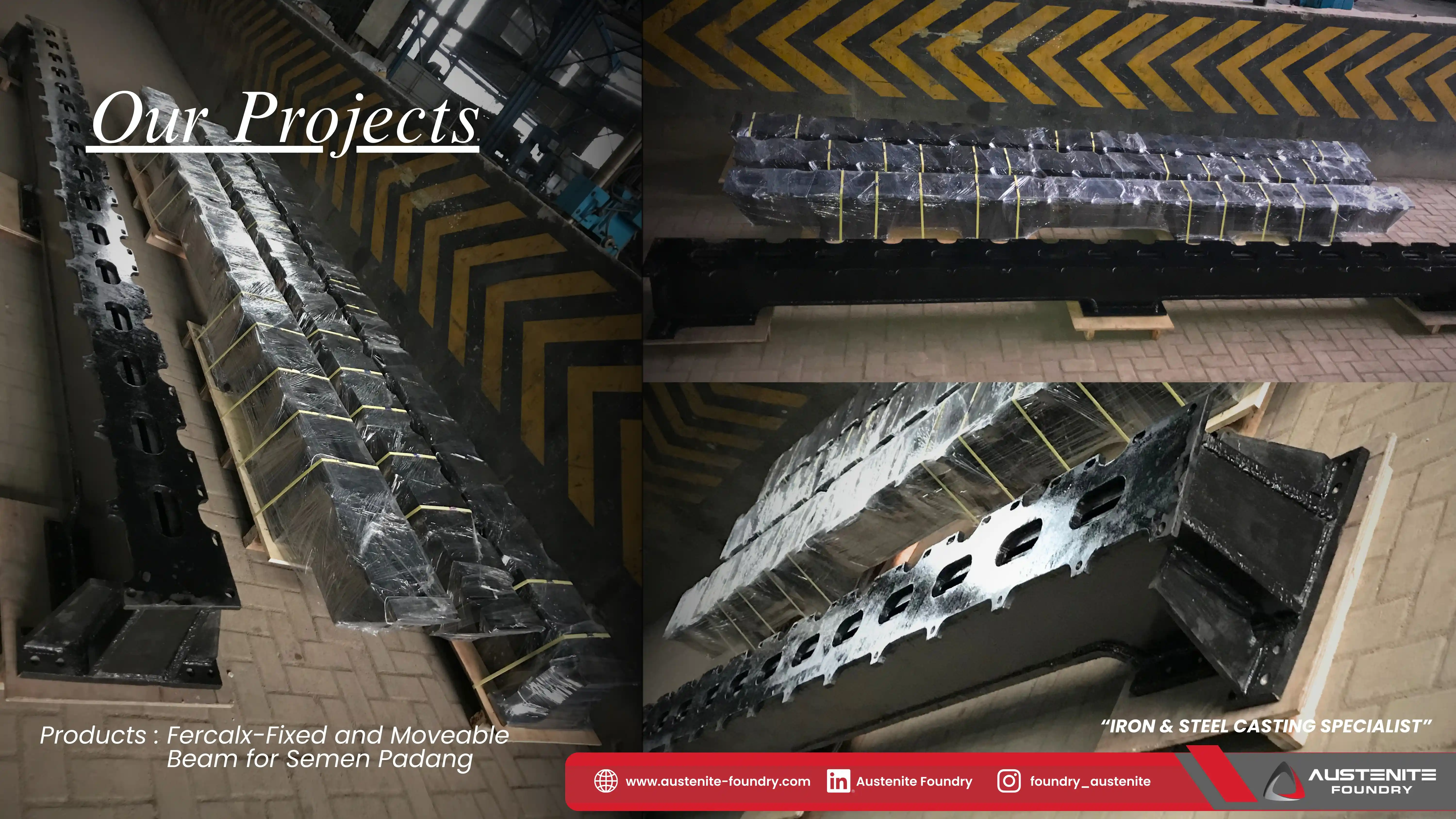 Fixed and Movable Beam for Coolax Cooler